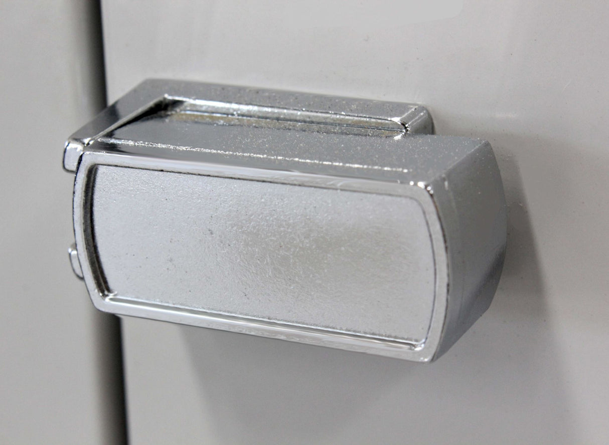 Steelco 3 Door locker Padlatch Silver Grey 380mm Wide (Each)