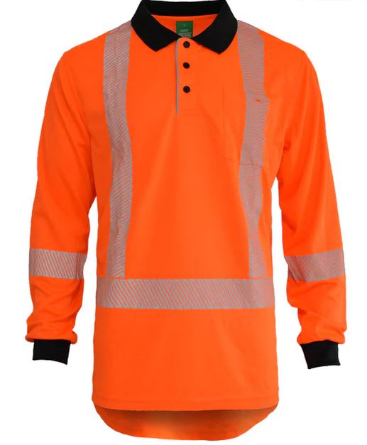 Workguard, Recycled TTMC X-Back Polo R483X - Orange - 3XL