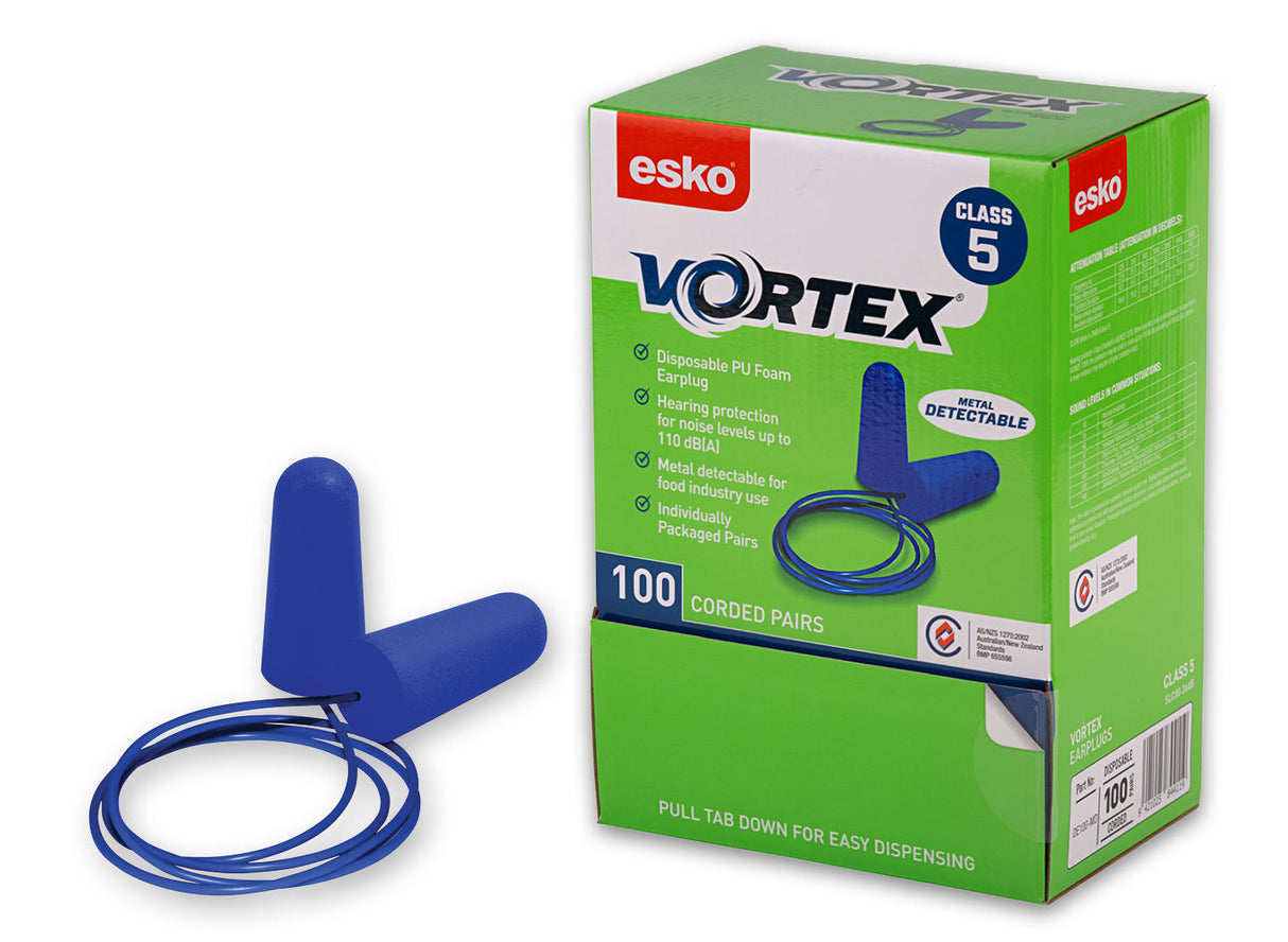 Esko Earplugs Metal Detectable