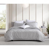 Platinum Seville Metallic Jacquard European Pillowcase | Silver