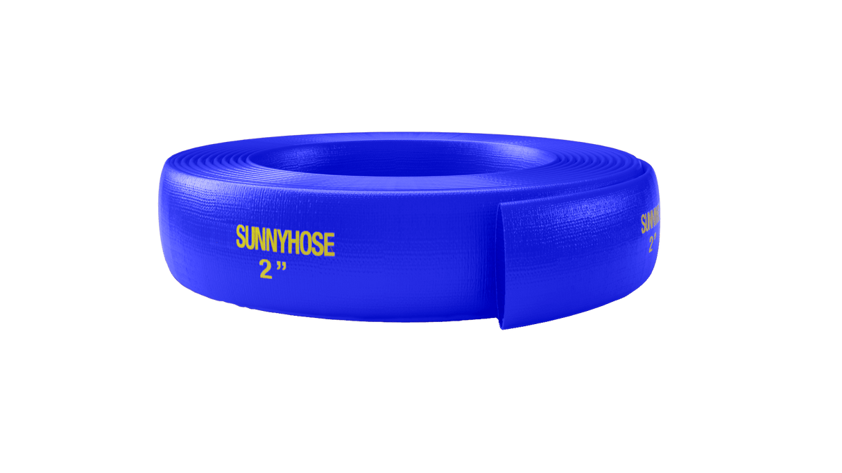 Sunnyhose General Purpose Blue Layflat Hose 150mm (Metres)