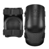 ProFlex 360 Rubber Cap Knee Pads Black (Pair)