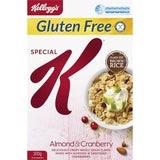 Kelloggs Special K Gluten Free Cereal Almond & Cranberry 300g
