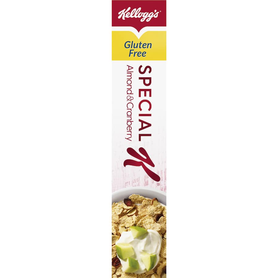 Kelloggs Special K Gluten Free Cereal Almond & Cranberry 300g