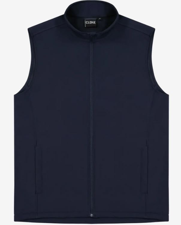 Cloke, Balfour Softshell Vest, SVA - Navy (Size: 7XL)
