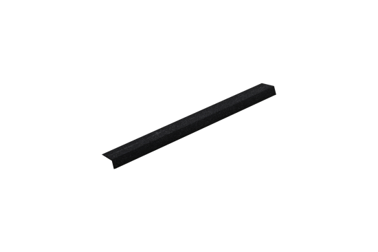 Stair Nosing - Black-70 x 30 x 580mm-Each