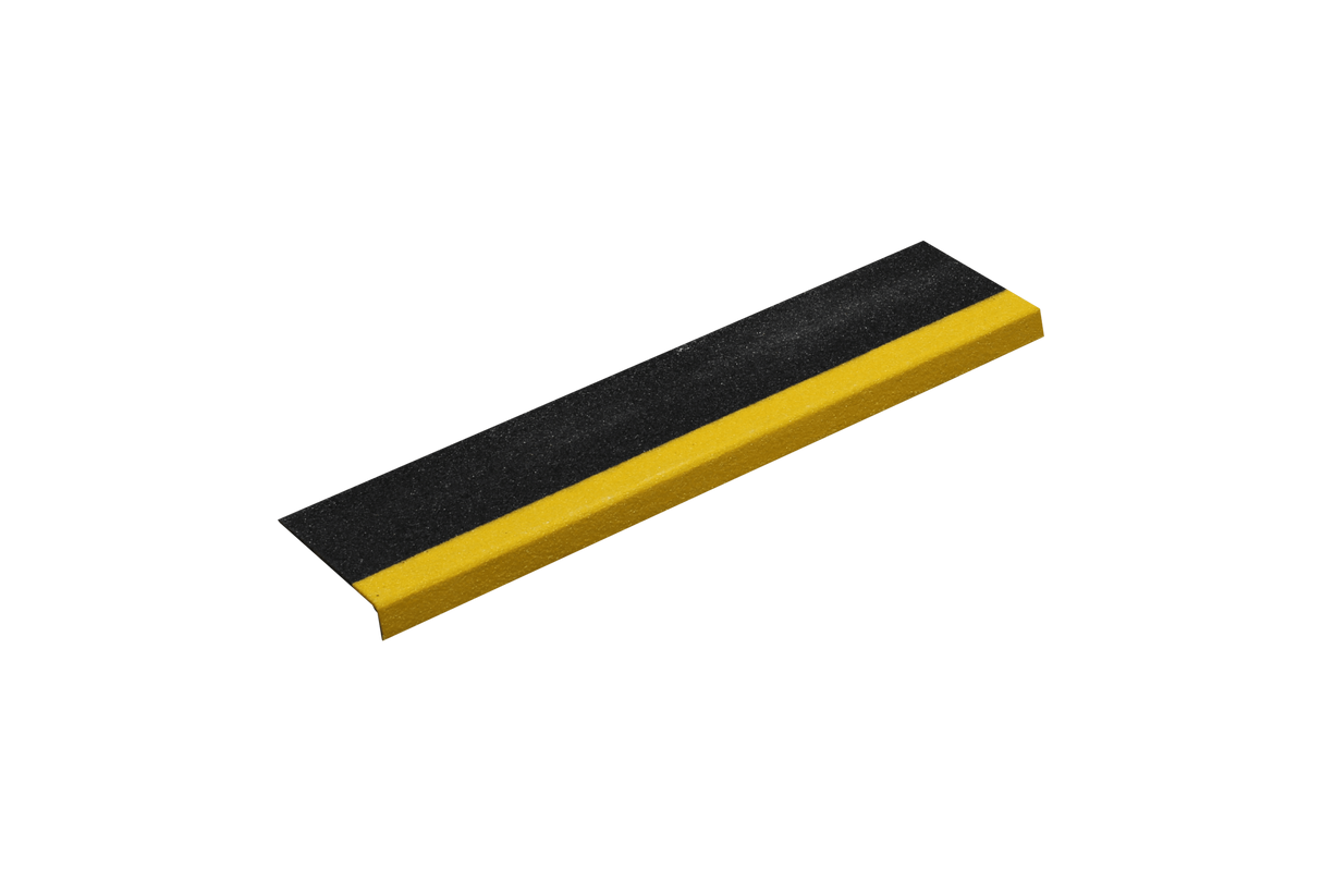Stair Nosing - Yellow/Black 155 x 25 x 580mm (Each)