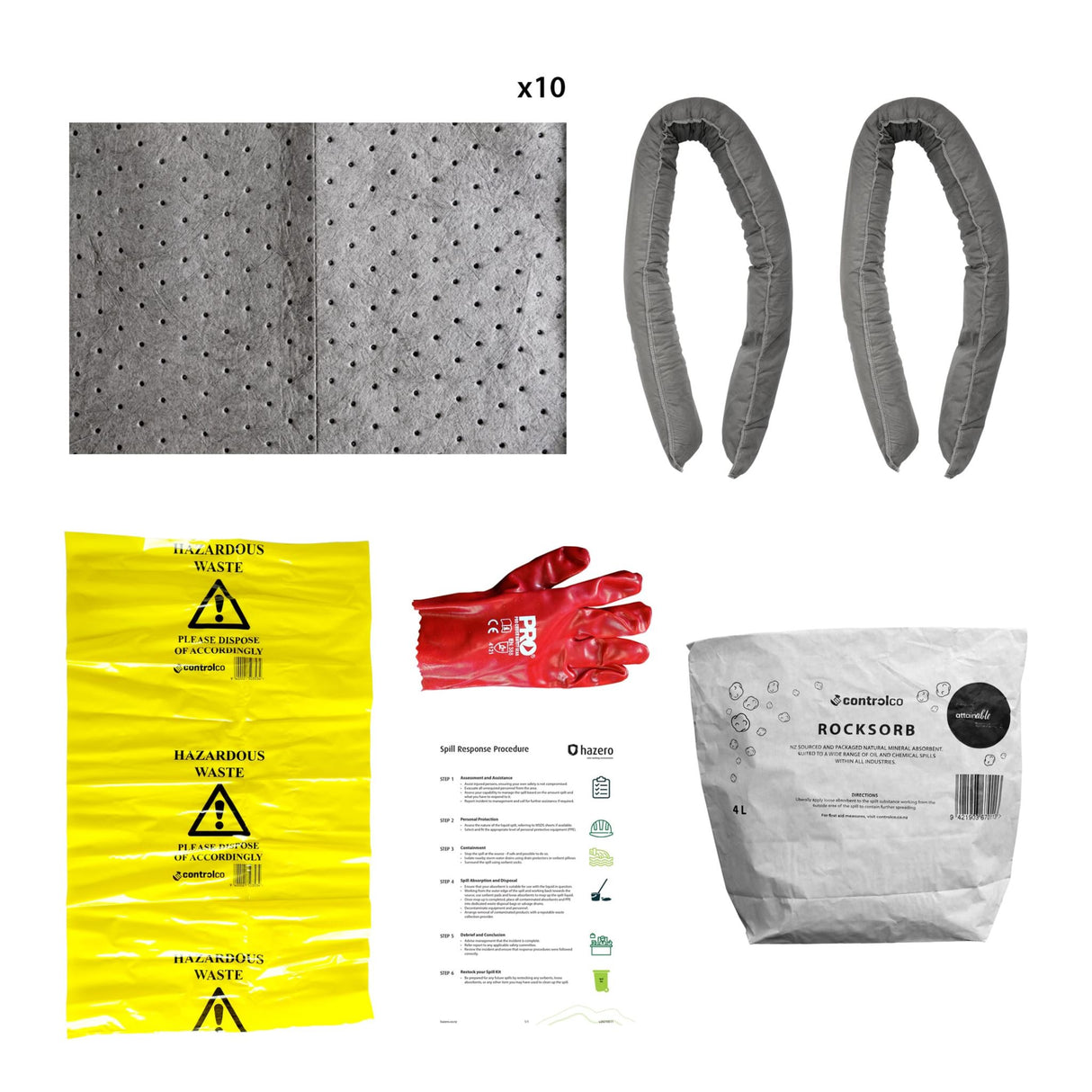 Controlco Spill Kit , General Purpose , 20L Bag (Kit)