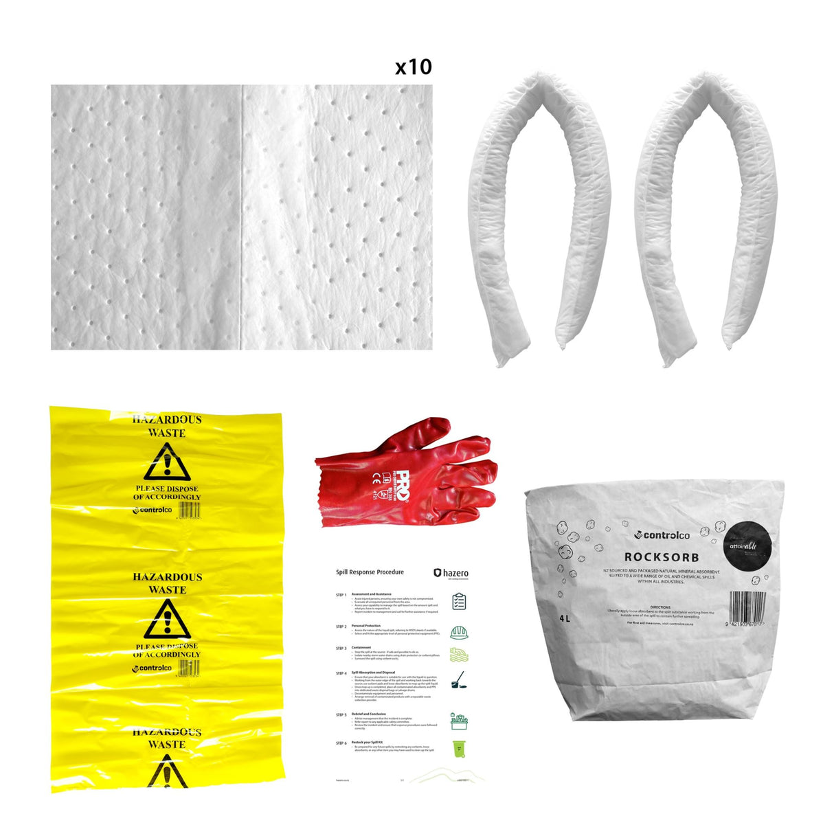 Hazero Everyday Spill Kit , Oil Only , 20L Pail (Kit)