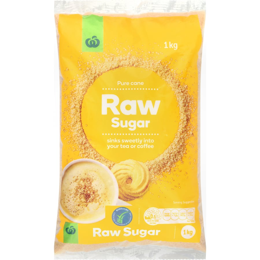 Woolworths Raw Sugar  1kg