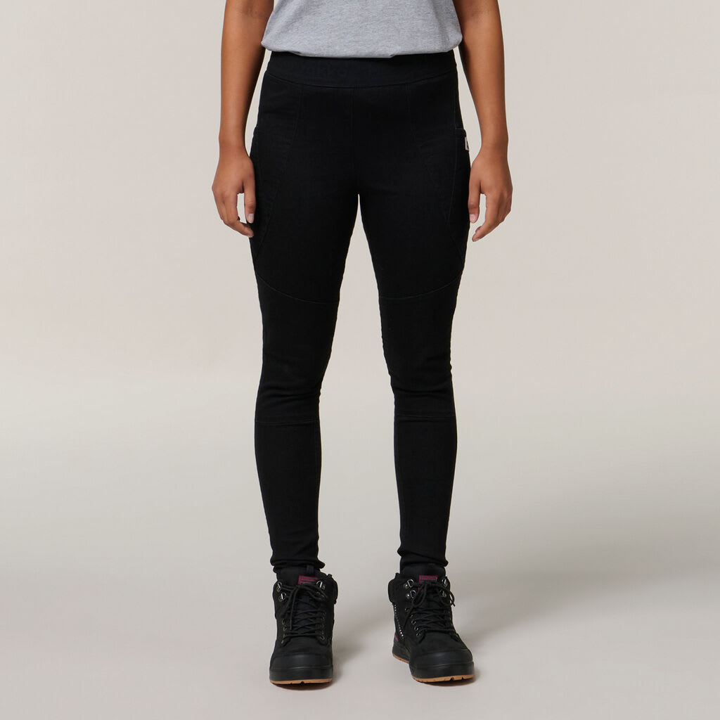 Hard Yakka, Women's Gladiator Jegging, Y08812 - Black (Size: 10)
