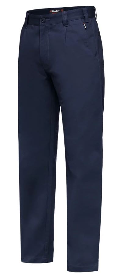 King Gee, Steel Tuff Drill Pant - Navy (Size: 87)
