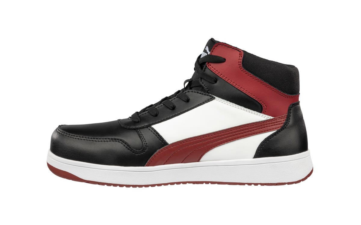 Puma Safety Frontcourt Mid 630057 1 (pair) - Black/Red/White - 41