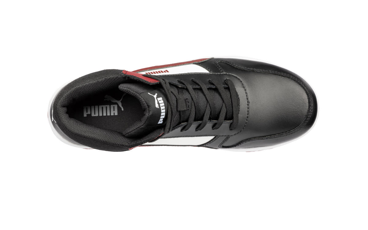 Puma Safety Frontcourt Mid 630057 1 (pair) - Black/Red/White - 47