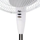 Nero Pedestal Fan 40cm White