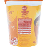 Choice Instant Noodles Chicken & Corn Cup 70g