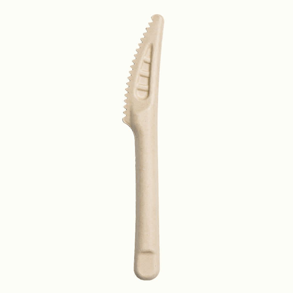 Sugarcane Cutlery Knife 165mm 100 (Pack)