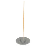 Grey Lotus Terracotta Incense Plate