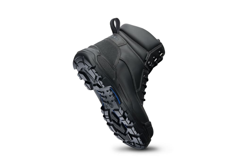 Blundstone 9011 Rotoflex Lace Up Safety Boots - Black (Size: 13)