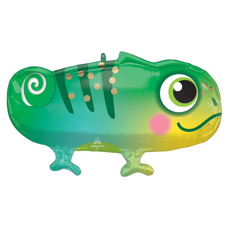 Foil Balloon - Standard Shape Chameleon (55cm)