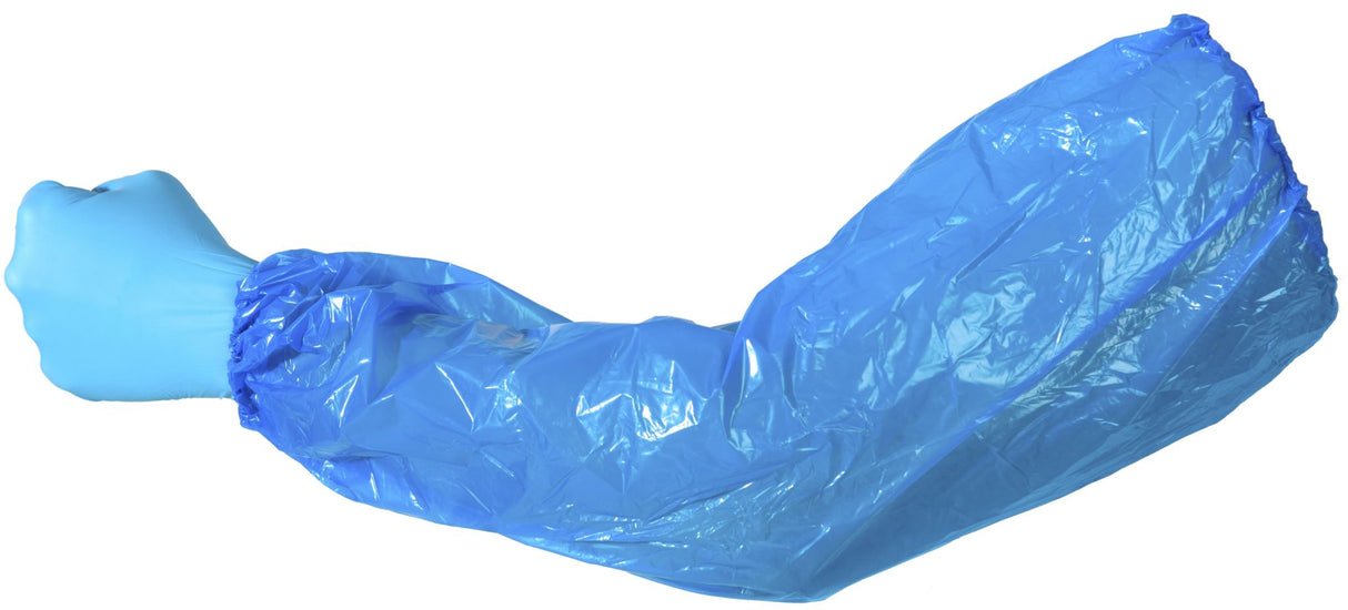 Eagle LDPE Sleeve Protectors Machine Made Blue 18" (Carton of 1000)