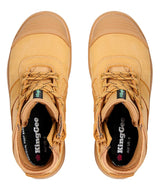 KingGee, Women's Tradie Safety Boot, K26491 - Wheat (Size: 06)