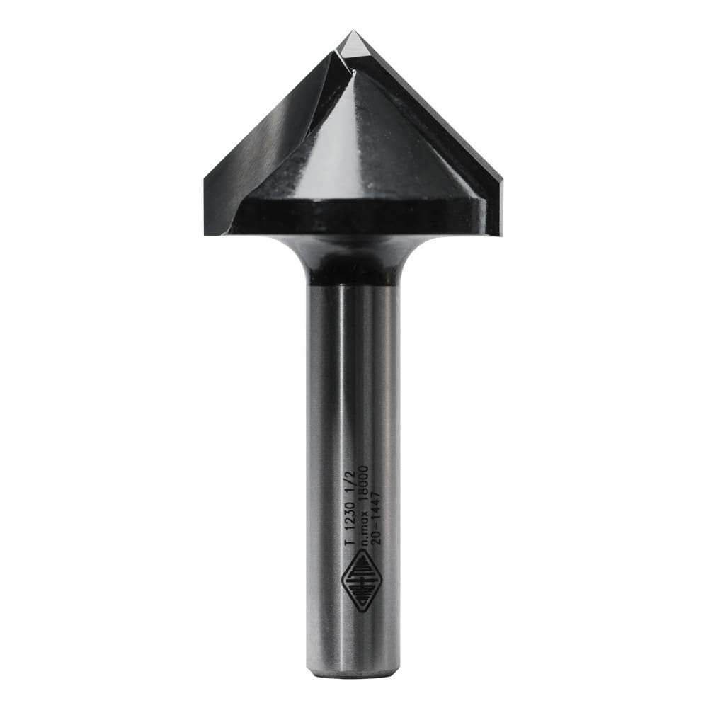 Carbitool Vee Groove Bit 1/4" Shank 31.3mm x 90 Deg