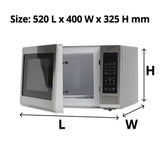 Nero Microwave Stainless Steel 30L