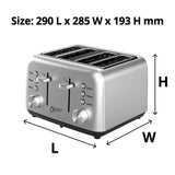 Nero Classic 4 Slice Toaster