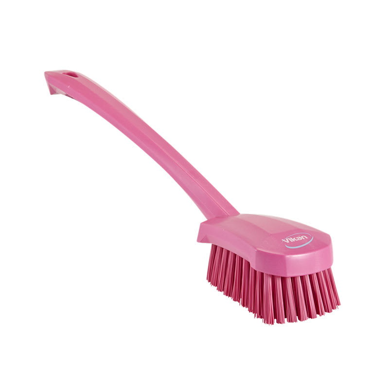 Vikan Churn Brush 415mm (Each) - Pink