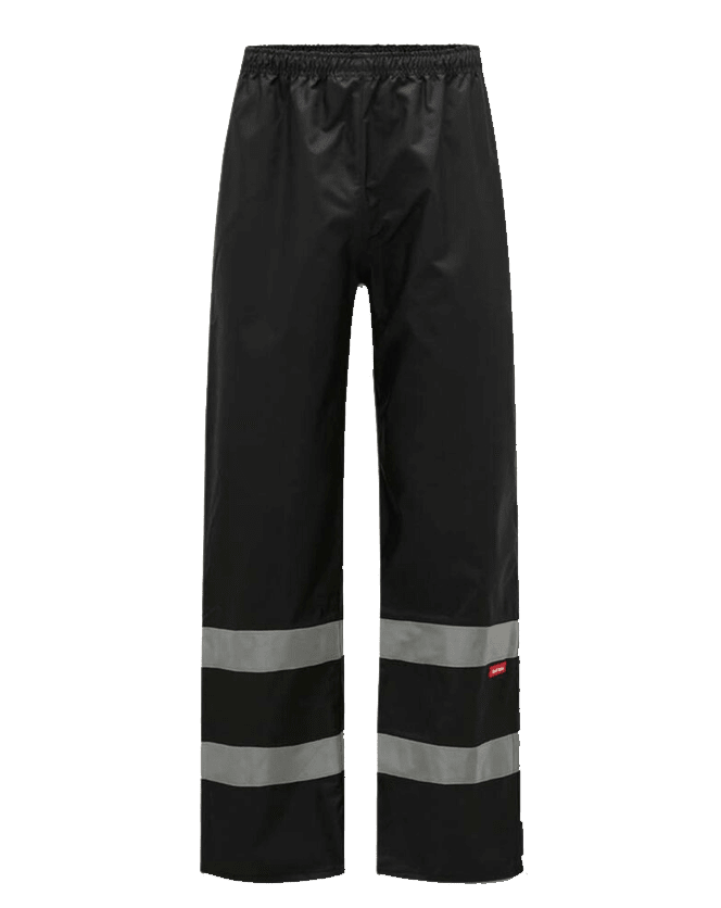Hard Yakka, Taped Over Trouser, N7TU03 - Black (Size: 10L)
