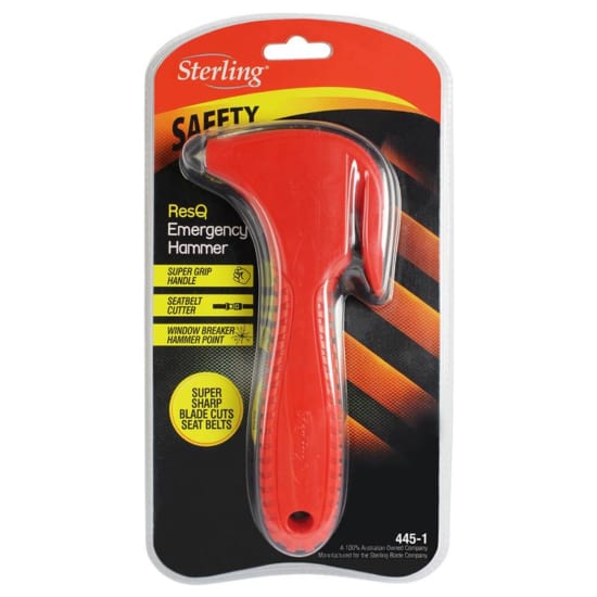 Sterling RESQ Emergency Hammer & Cutter (Each)