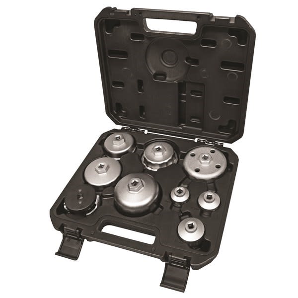 Toledo Oil Filter Cup Wrench Set 9 Piece