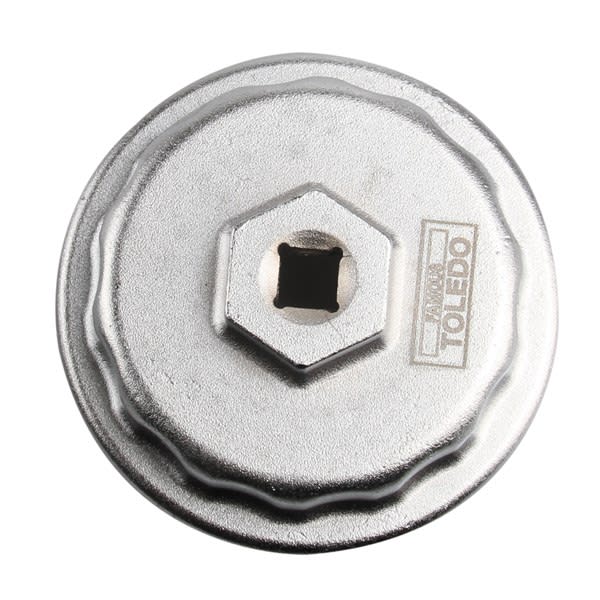 Toledo Oil Filter Cup Wrench Suits Toyota V6 & V8 64.5mm - 14 Flutes
