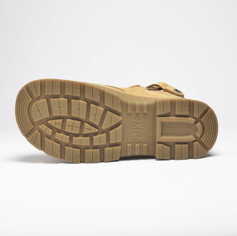 Paraflex, 690WZ Extra Wide Zip Sided Safety Boot - Wheat - 12