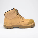 Paraflex, 690WZ Extra Wide Zip Sided Safety Boot - Wheat - 12