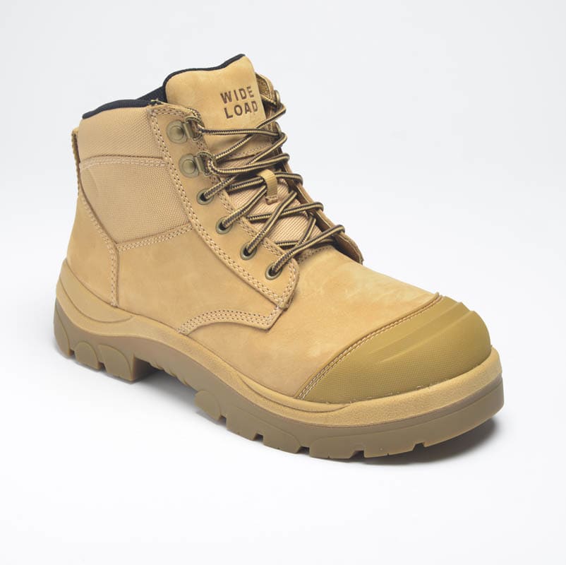 Paraflex, 690WZ Extra Wide Zip Sided Safety Boot - Wheat - 12
