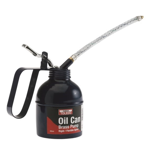 Toledo Lever Type Oil Can Rigid Spout 200ml