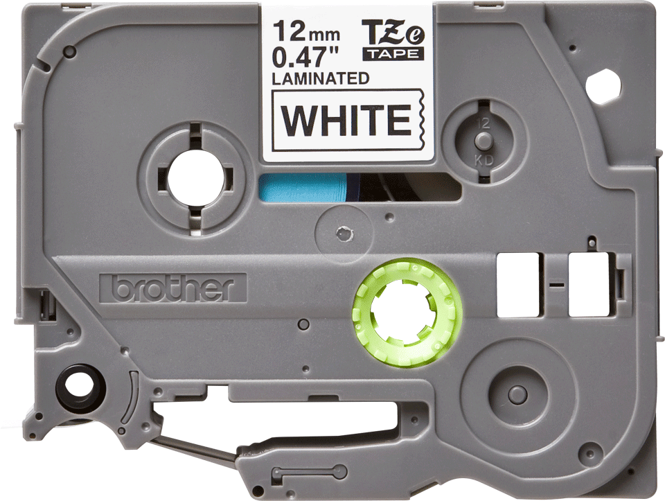 Brother TZe-231 Labelling Tape Black on White 12mm (Each)