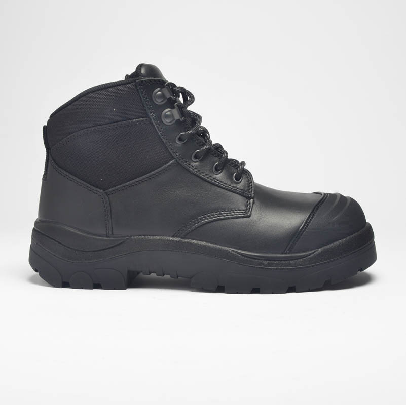 Paraflex, 690BZN Extra Wide Zip Non Safety Boot - Black - 11
