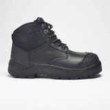 Paraflex, 690BZN Extra Wide Zip Non Safety Boot - Black - 11