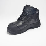 Paraflex, 690BZN Extra Wide Zip Non Safety Boot - Black - 11