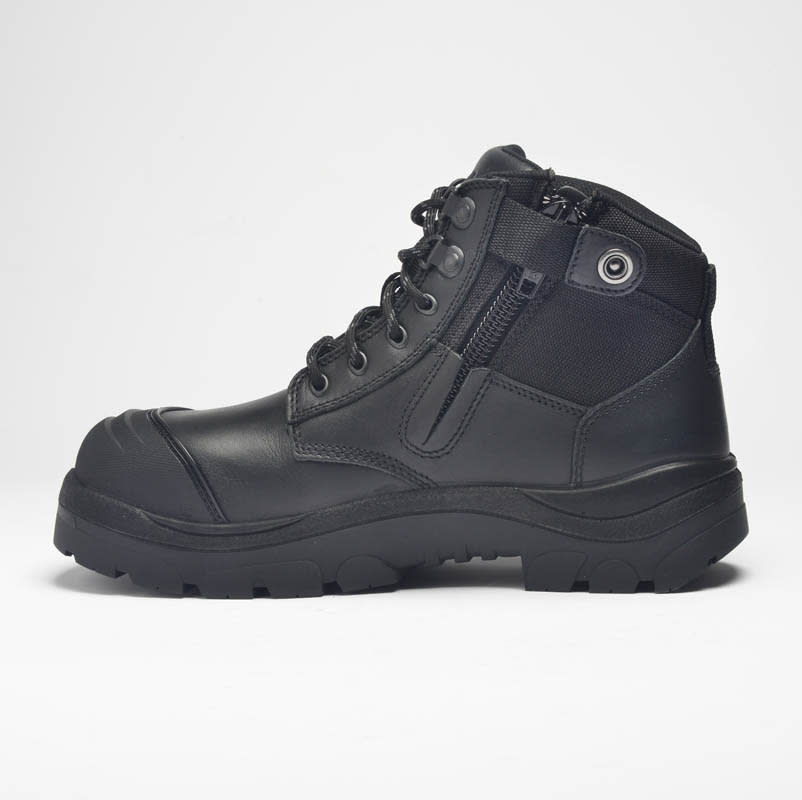 Paraflex, 690BZN Extra Wide Zip Non Safety Boot - Black - 11