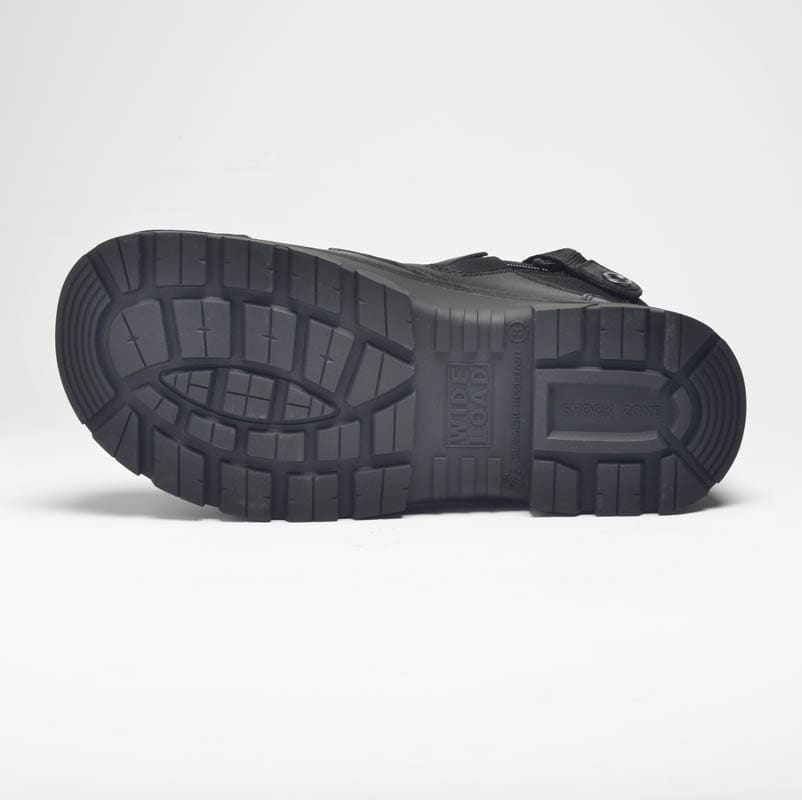 Paraflex, 690BZN Extra Wide Zip Non Safety Boot - Black - 11