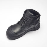 Paraflex, 690BZN Extra Wide Zip Non Safety Boot - Black - 11