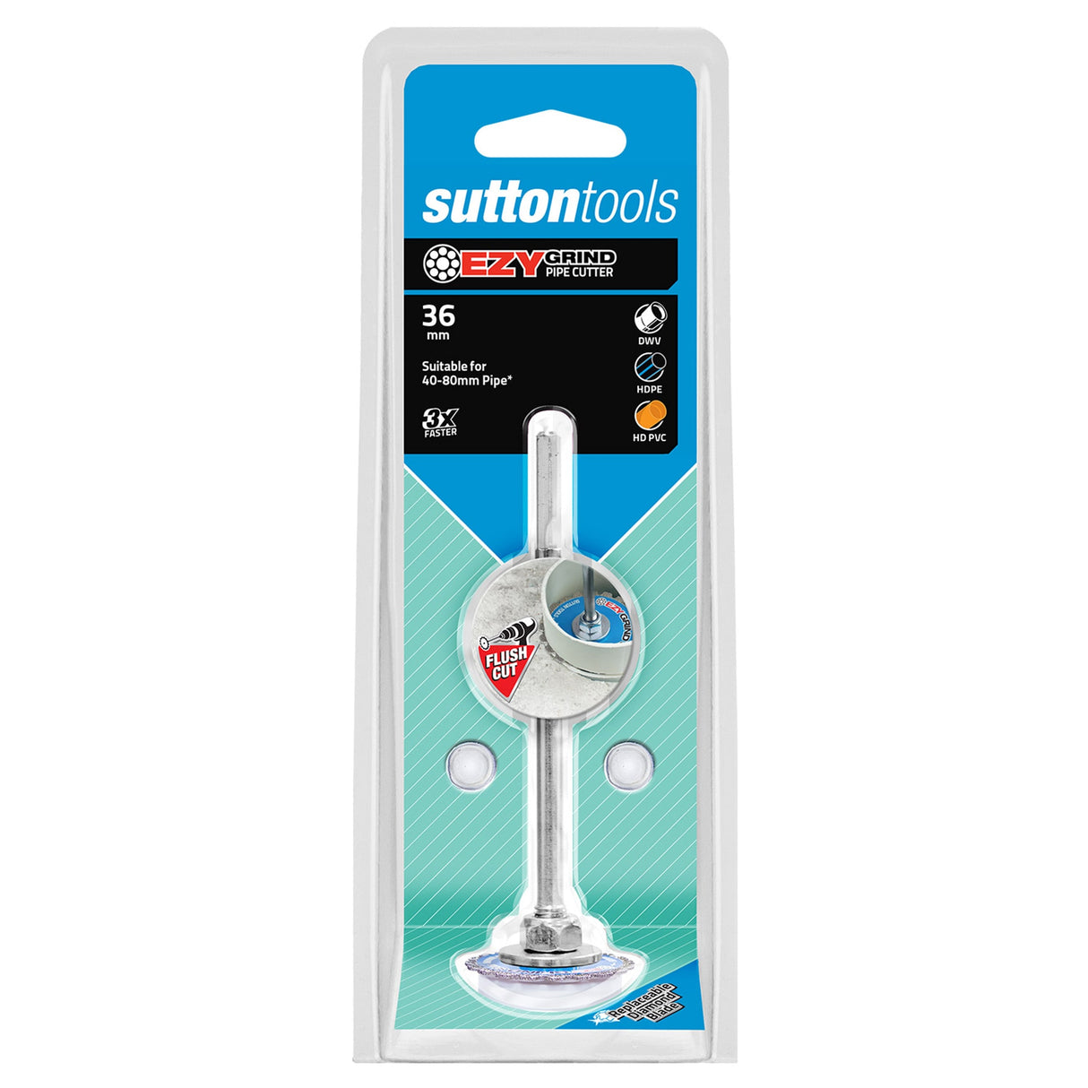Sutton Tools Ezygrind Pipe Cutter 36mm
