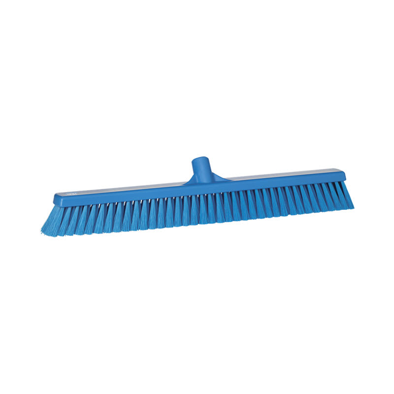 Vikan Floor Broom 28/3199 Medium Bristle 610mm - Blue