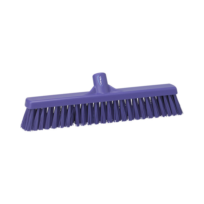Vikan Floor Broom 28/3199 Medium Bristle 610mm - Purple
