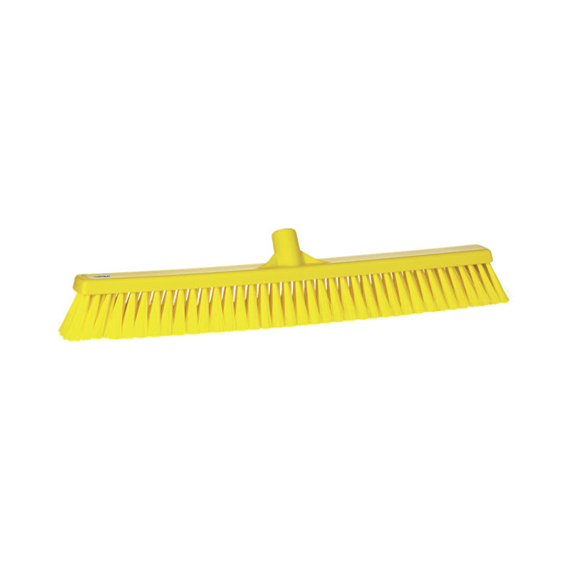 Vikan Floor Broom 28/3199 Medium Bristle 610mm - Yellow