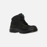 King Gee,K26490 Tradie Zip Sided Safety Boot - Black - 06